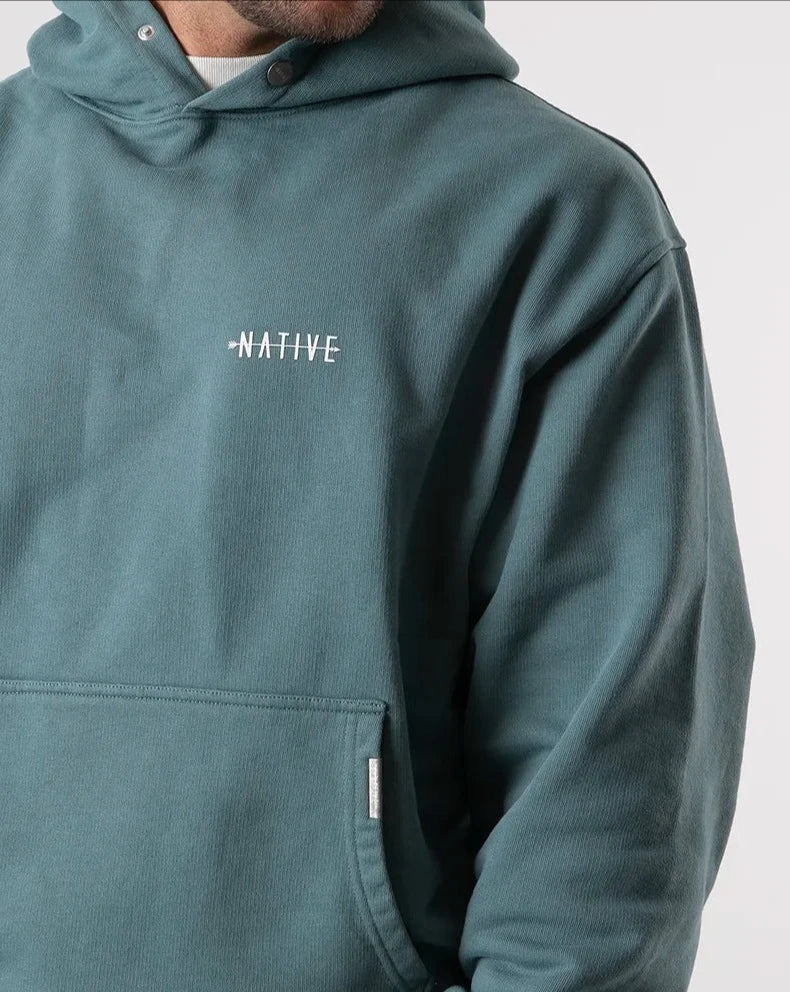 Hoodie Essential Green