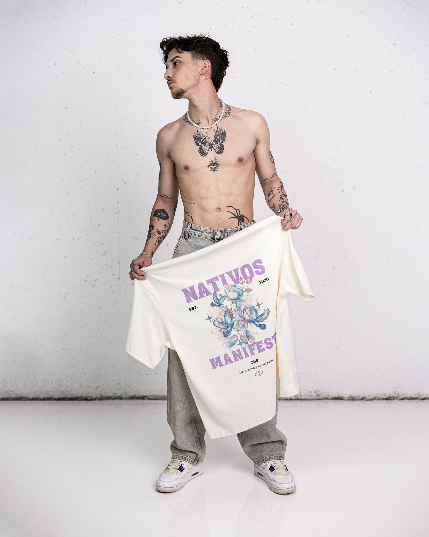 Peace & Roses Off-White