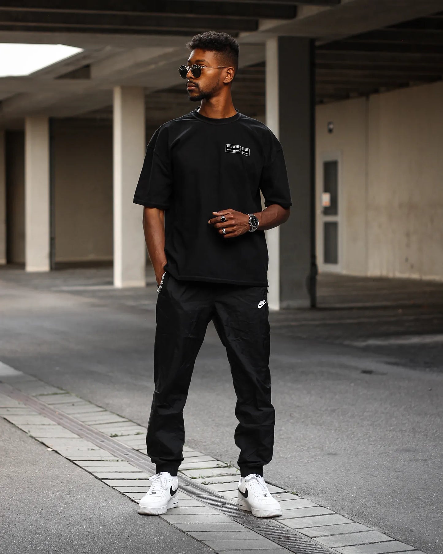 T-Shirt Unity Oversize Black