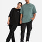 T-Shirt Essential Oversize Green