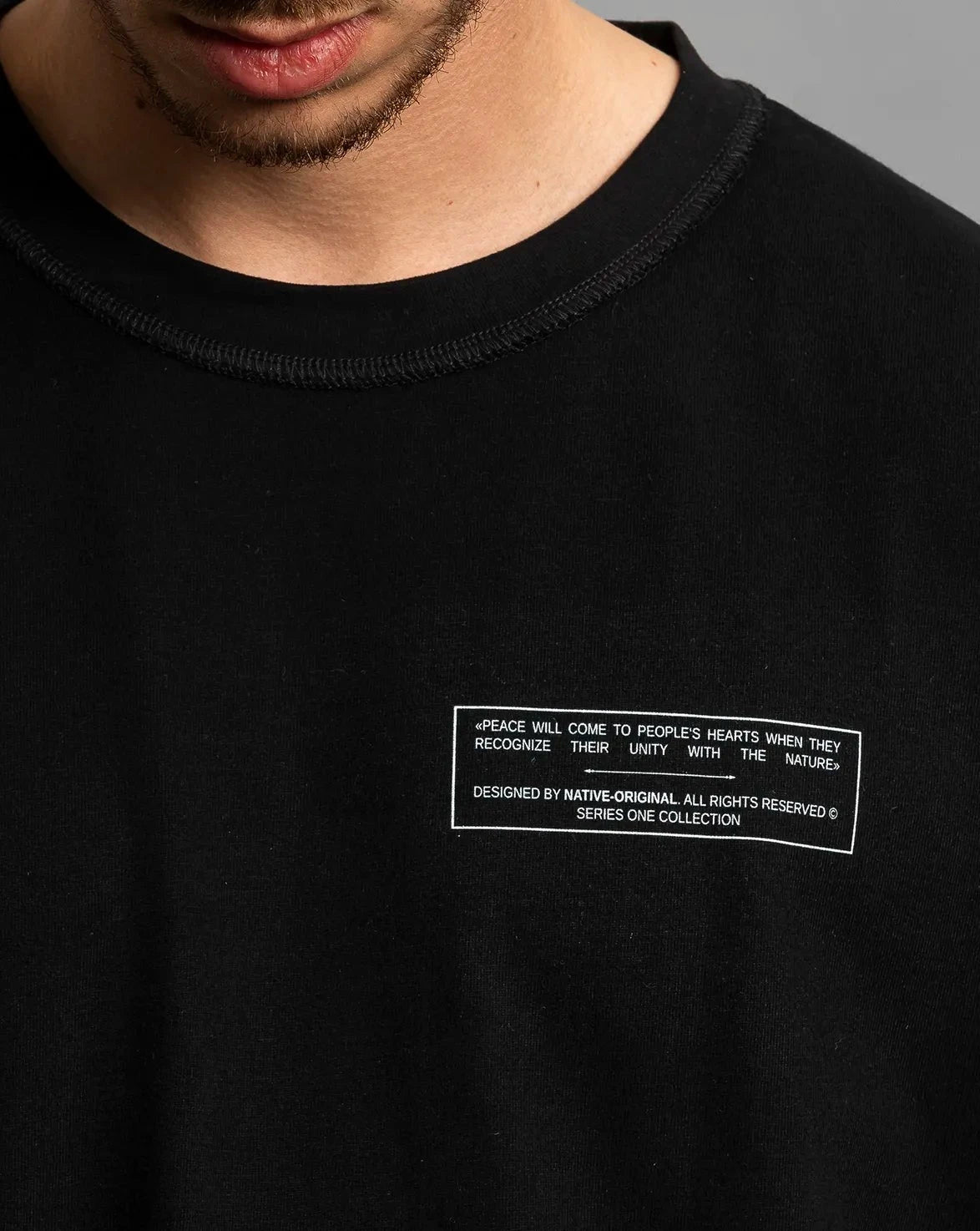 T-Shirt Unity Oversize Black